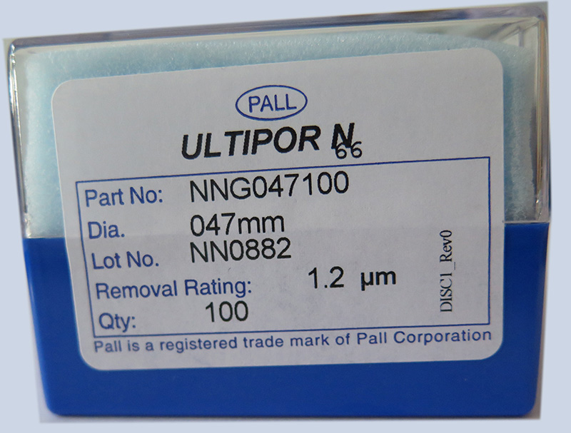 pall NNG047100油品颗粒度检测专用滤膜